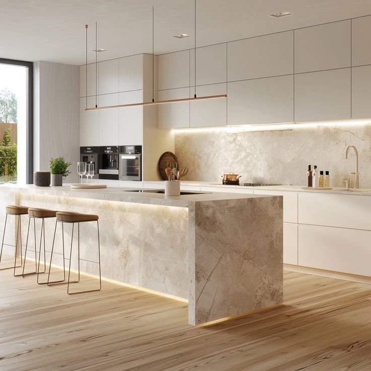 All White Kitchen