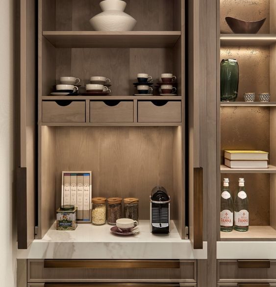 Built In Wine Rack
