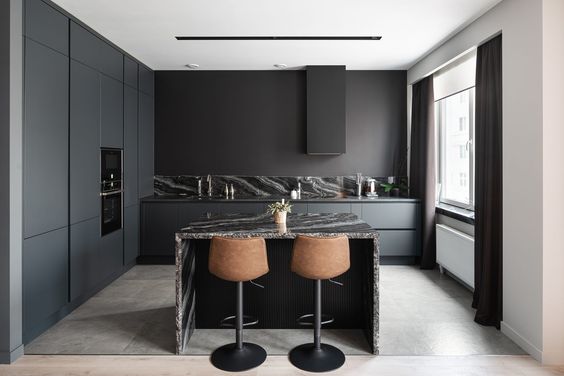 Deep Colours kitchen
