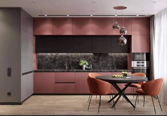 Red Cabinets