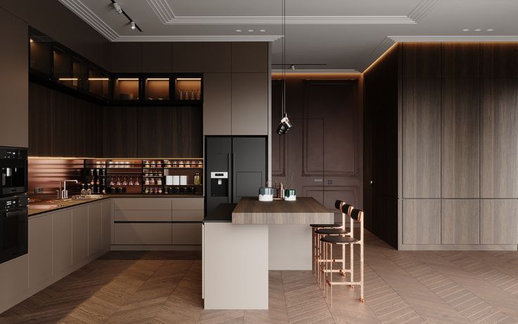 Top Brown Kitchen Cabinet Ideas for Modern Trends of 2025
